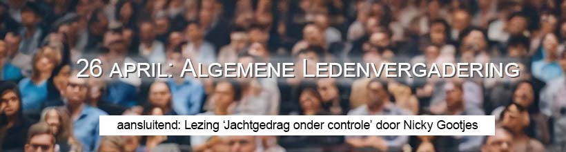 26 April: Algemene ledenvergadering